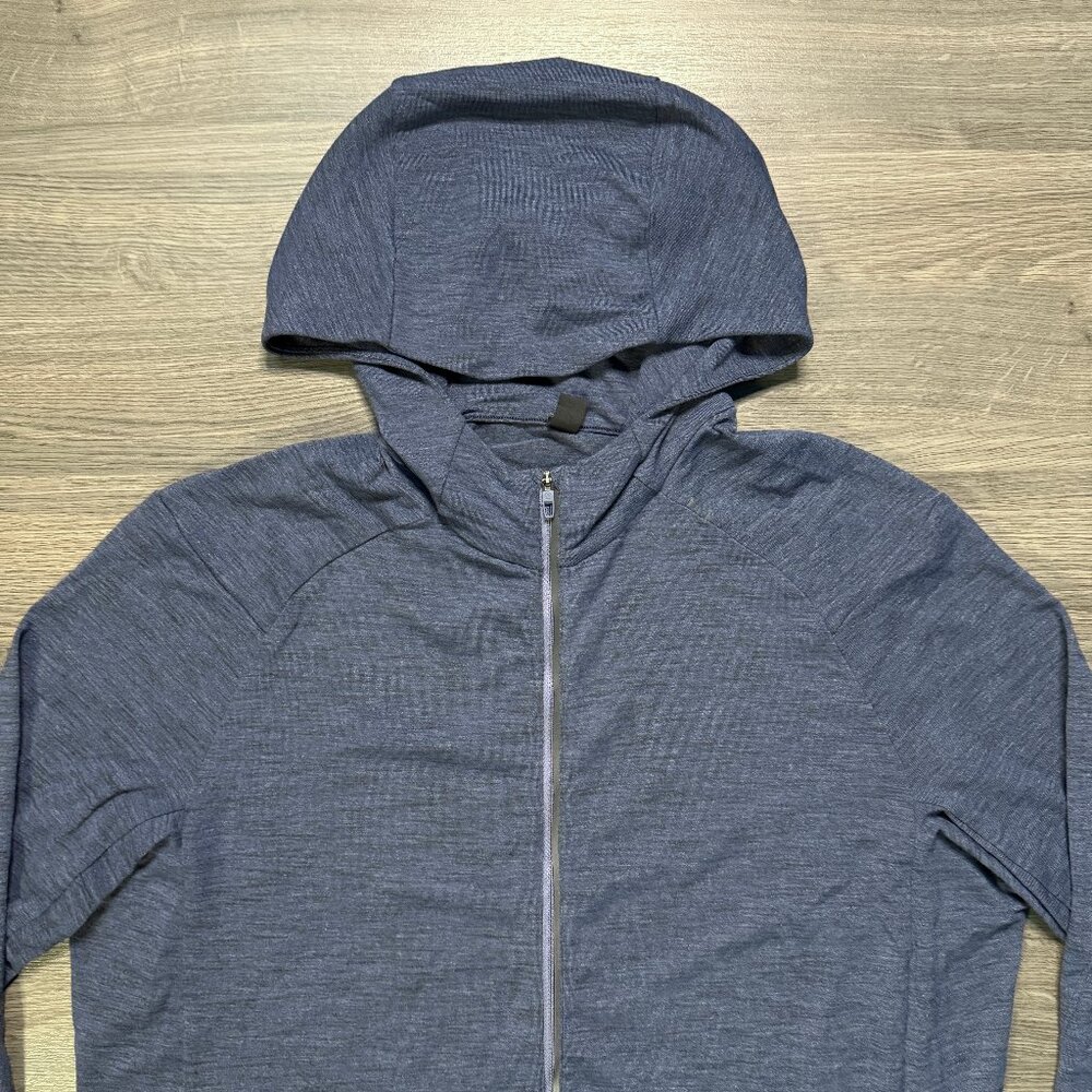 Lululemon Men's Surge Warm Full Zip Hoodie - Navy - Picture 3 of 8
